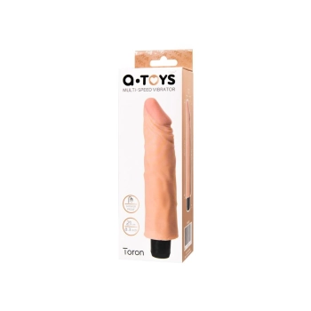 Wibrator realistyczny A TOYS TPE 19 cm