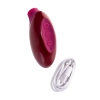 Stymulator próżniowy Myrty bordowy USB 9,8 cm