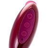 Stymulator próżniowy Myrty bordowy USB 9,8 cm
