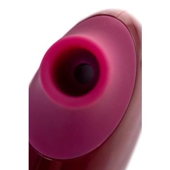 Stymulator próżniowy Myrty bordowy USB 9,8 cm