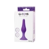 A-TOYS, Anal Plug, Silicone, Purple, 11,3 cm
