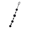 Koraliki analne silikonowe A-Toys Coron z 7 kulkami czarne 36 cm