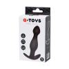 Korek analny silikonowy A Toys czarny S 11,5 cm