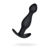Korek analny silikonowy A Toys czarny S 11,5 cm