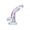 Elastyczne dildo A Toys Paret przezroczyste 18 cm