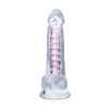 Elastyczne dildo A Toys Paret przezroczyste 18 cm