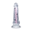 Elastyczne dildo A Toys Paret przezroczyste 18 cm