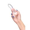 Realistic dildo A-Toys by TOYFA Cryst, TPE, transparent, 15 cm