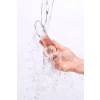 Realistic dildo A-Toys by TOYFA Cryst, TPE, transparent, 15 cm