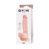 Realistic dildo A-Toys by TOYFA Kirc, TPE, nude, 17 cm