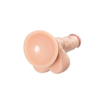 Realistic dildo A-Toys by TOYFA Kirc, TPE, nude, 17 cm
