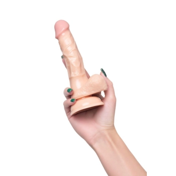Realistic dildo A-Toys by TOYFA Kirc, TPE, nude, 17 cm