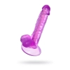 Elastyczne realistyczne dildo Celiam A Toys fioletowe 20,5 cm