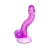 Elastyczne realistyczne dildo Celiam A Toys fioletowe 20,5 cm