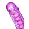 Elastyczne realistyczne dildo Celiam A Toys fioletowe 20,5 cm