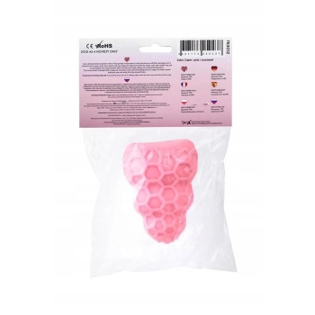 Kieszonkowy masturbator TOYFA AToys pośladkowy żółty cielisty 8 cm