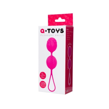 A-TOYS,Vaginal balls, Silicone, Pink, O 3.5 cm
