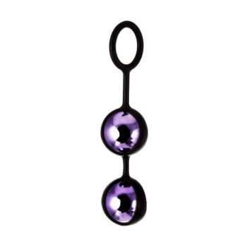 A-TOYS, Vaginal balls, ABS plastic, Purple, O 3.1 cm