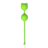 Kulki waginalne silikonowe A Toys Meeko zielone 16 cm