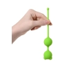Kulki waginalne silikonowe A Toys Meeko zielone 16 cm