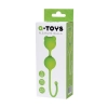 Kulki waginalne silikonowe A Toys Meeko zielone 16 cm