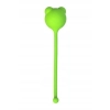 Kulki waginalne silikonowe A Toys zielone 12 cm