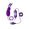 A-TOYS, Vibro egg Bunny, with control panel, silicone, violet