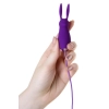 A-TOYS, Vibro egg Bunny, with control panel, silicone, violet