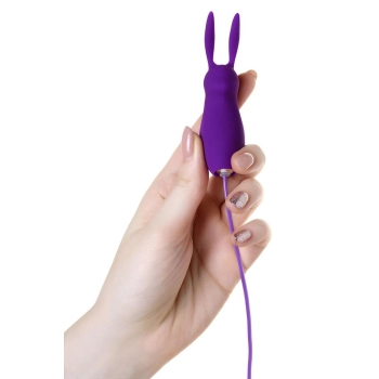 A-TOYS, Vibro egg Bunny, with control panel, silicone, violet