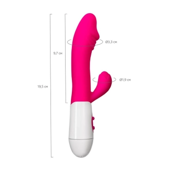A-TOYS, Vibrator Area, silicone, 10 speeds