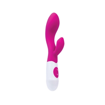 Wibrator króliczek A-Toys Fela silikonowy różowy 20,5 cm