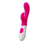 Wibrator króliczek Nessy A Toys silikonowy różowy 20 cm