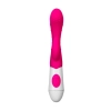 Wibrator króliczek Nessy A Toys silikonowy różowy 20 cm