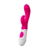 Wibrator króliczek Nessy A Toys silikonowy różowy 20 cm