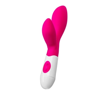 Wibrator króliczek Lilu A-Toys silikonowy różowy 20 cm