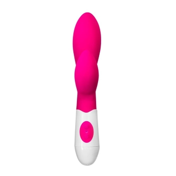 Wibrator króliczek Lilu A-Toys silikonowy różowy 20 cm