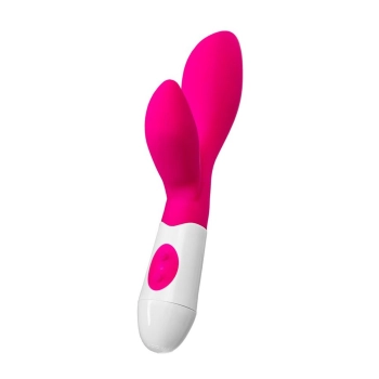 Wibrator króliczek Lilu A-Toys silikonowy różowy 20 cm