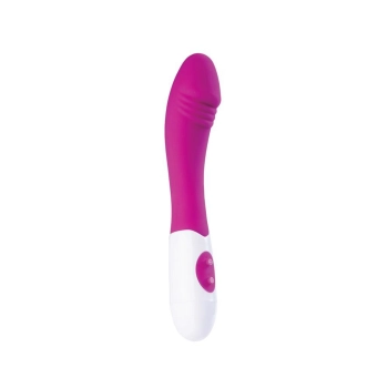 Wibrator silikonowy Una AToys różowy 19.8 cm 10 trybów