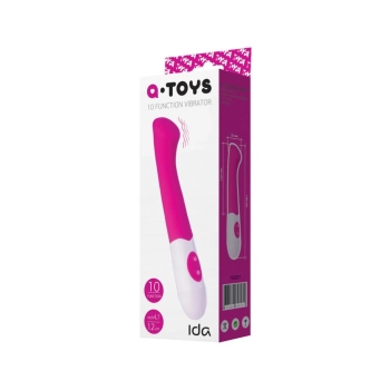 Wibrator silikonowy Ida A Toys różowy 19 cm