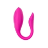 A-TOYS Vibrator for couples Dolphy, silicone, pink, 9.6 cm