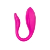 A-TOYS Vibrator for couples Dolphy, silicone, pink, 9.6 cm