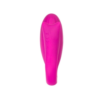 A-TOYS Vibrator for couples Dolphy, silicone, pink, 9.6 cm