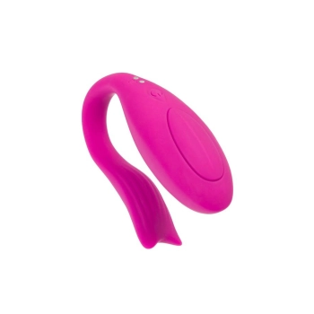 A-TOYS Vibrator for couples Dolphy, silicone, pink, 9.6 cm