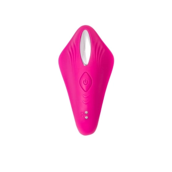 Wibrator podwójny Cobrum A Toys silikonowy różowy 9.6 cm