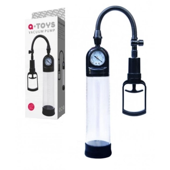 Pompka próżniowa A Toys silikonowa transparentna 20 cm