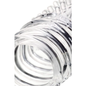 A-TOYS, Penis Sleeve, TPR, Transparent, 15.3 cm