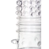 A-TOYS, Penis Sleeve, TPR, Transparent, 14.7 cm
