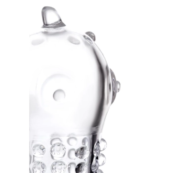 A-TOYS, Penis Sleeve, TPR, Transparent, 14.7 cm