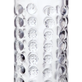 A-TOYS, Penis Sleeve, TPR, Transparent, 14.7 cm