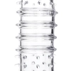 Osłona na penisa transparentna TPR A-Toys 15 cm